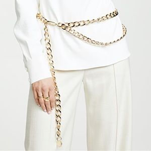 NWOT B-Low The Belt
Gissel Chain Belt bone/gold